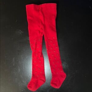 Red Polka Dot Tights